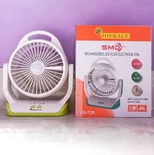 Mini Rechargeable AC/DC 8 Inch Fan with LED Light